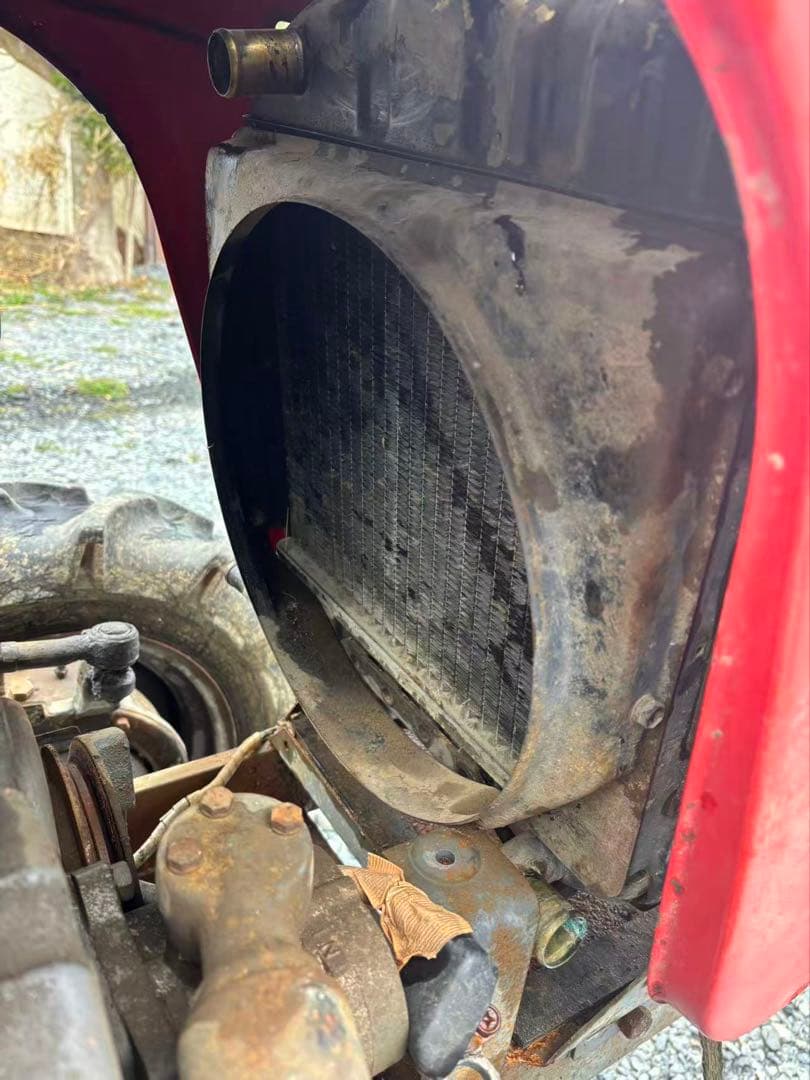 SHIBAURA SD1840赤いトラクター 茨城县引き取り 限定