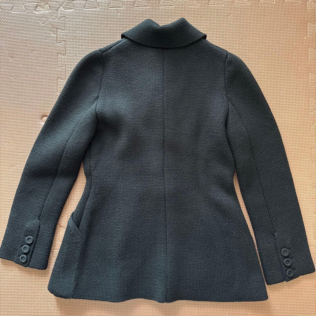 クリスチャンディオール　バージャケット　ニット黒36