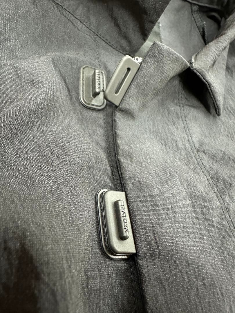 トップス TEATORA CAPSULESNAP POLO SHIRT DR BLACK