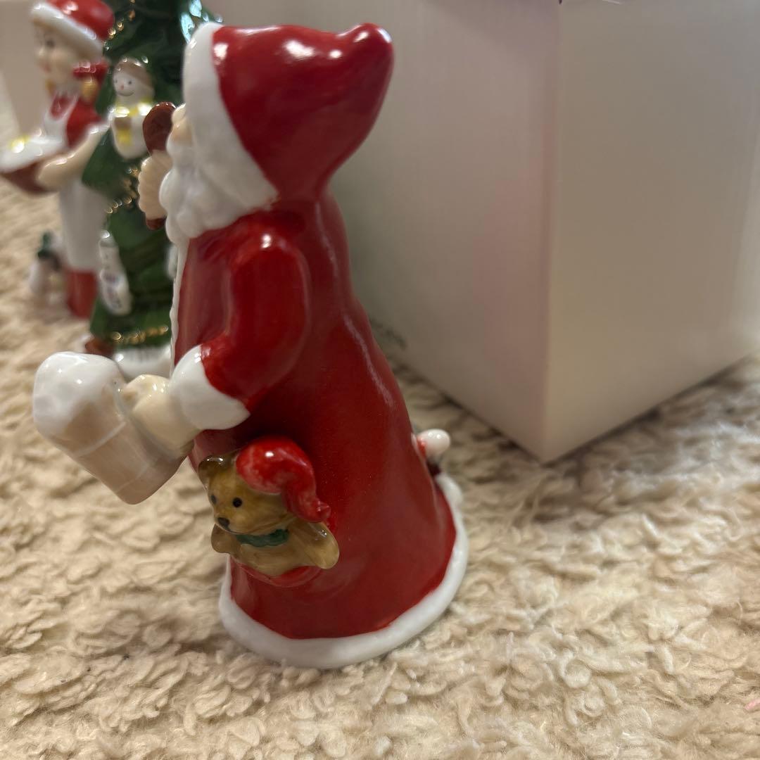◎m8◎新品 ロイヤルコペンハーゲン サンタクリスマスツリーワイフセット