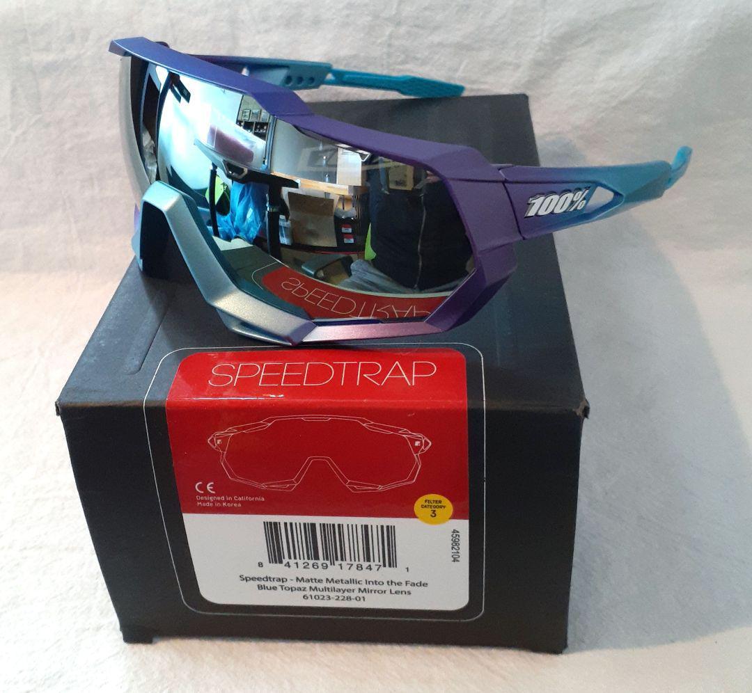 100% Speedtrap ブルートパーズ ワンハンドレッド サングラス