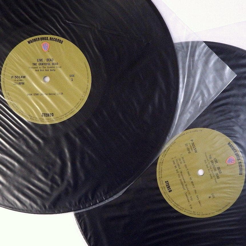 帯付 Grateful Dead Live Dead 美品 P-5014/5W