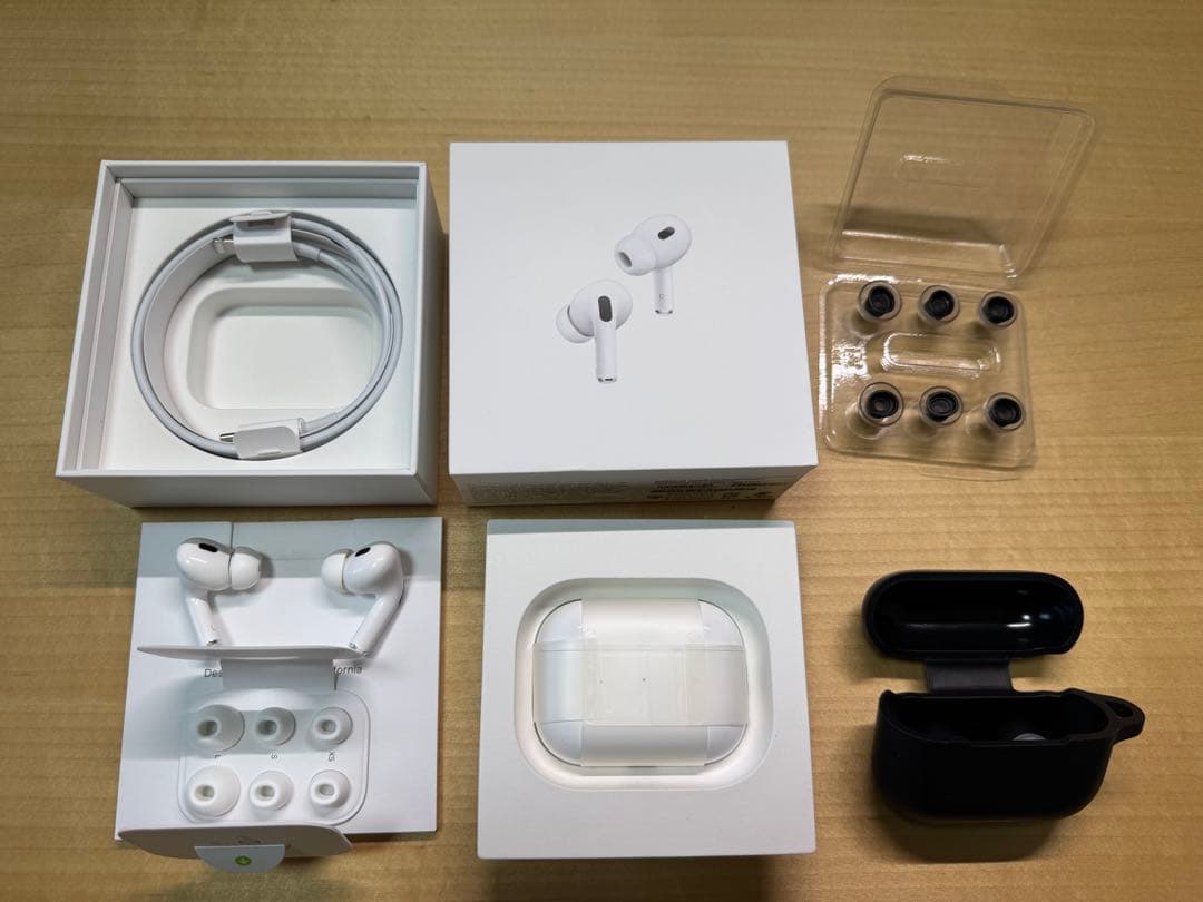 【美品】AirPods Pro 2世代 MagSafe充電ケース 豪華おまけ