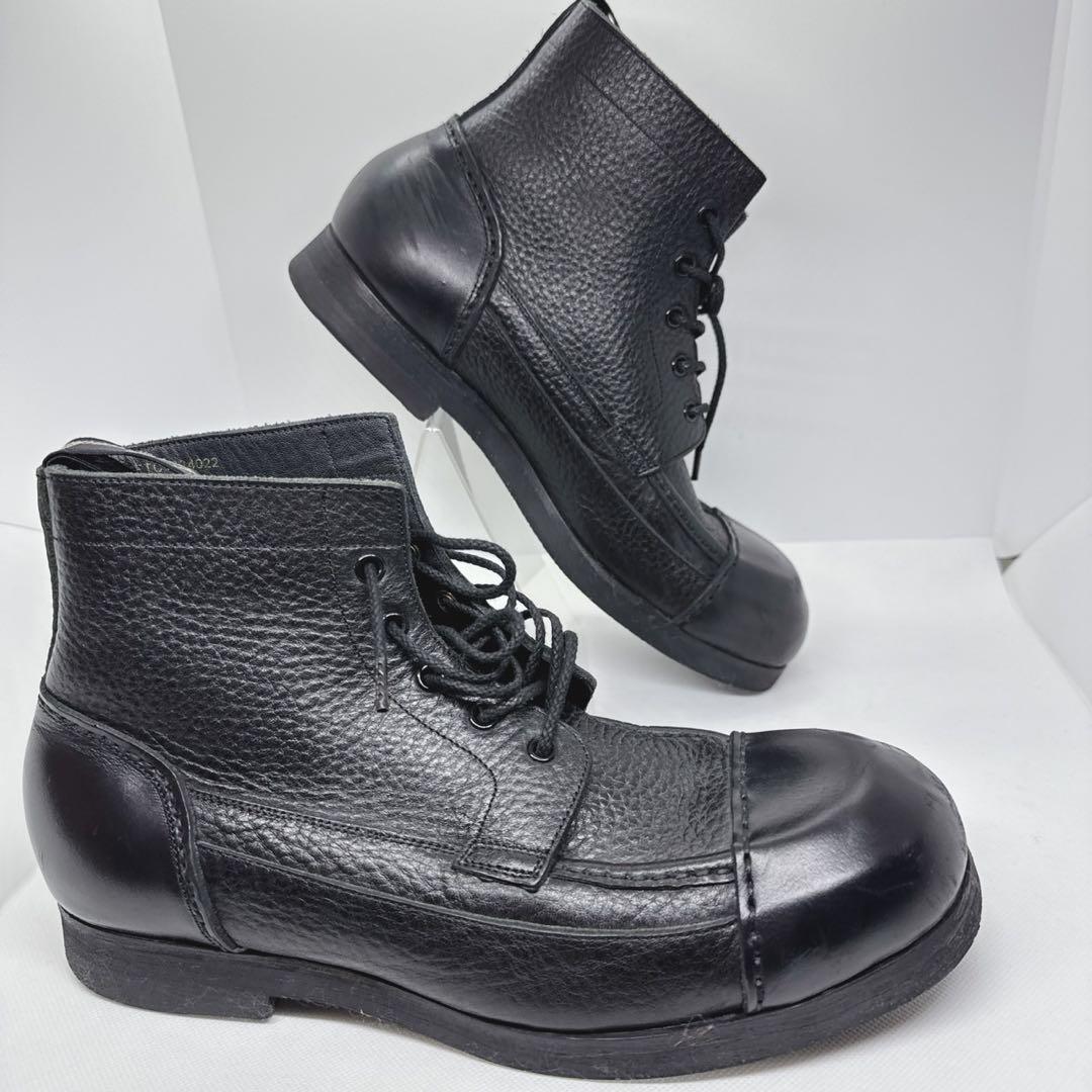 foot the coacher モカシン ワークブーツ 黒 7 26cm