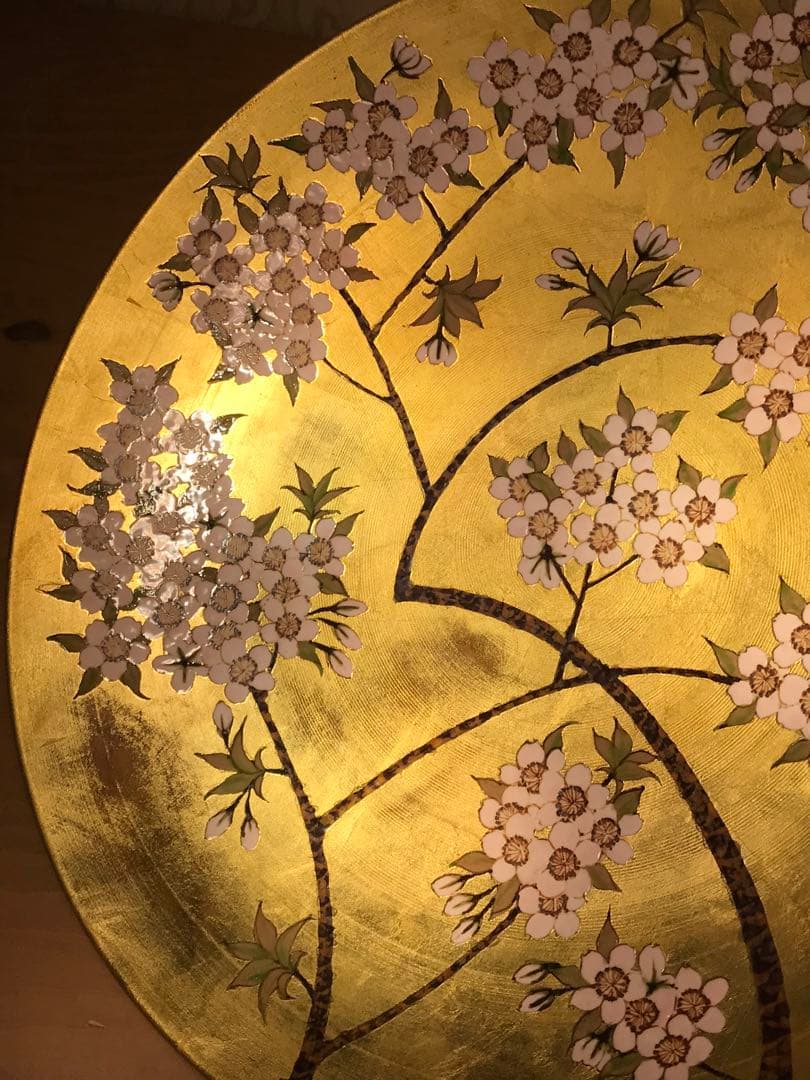 値下！【現状品】琥山窯　小野達郎　大皿　40cm