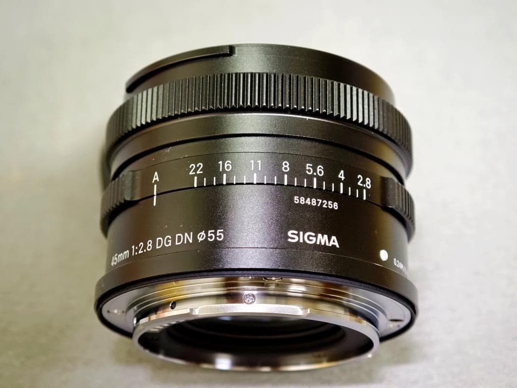 SIGMA 45mm F2.8 DG DN Contemporary Lマウント