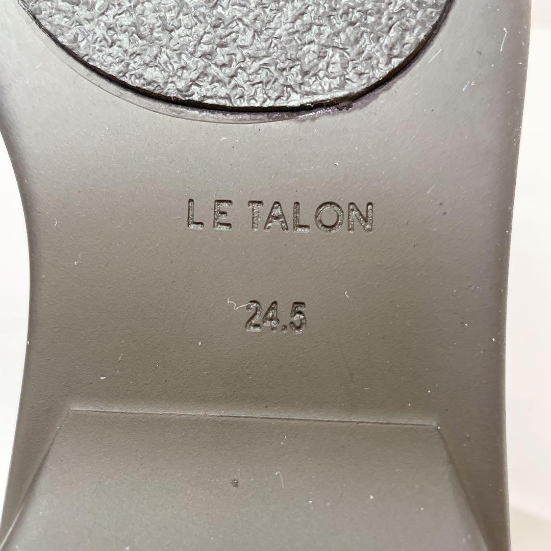 美品✨　ルタロン　ダブルリボンバレリーナ　【24.5】ブラック