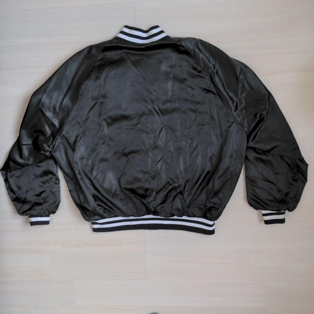 80s pla‐jac レイダース RAIDERS USA製 ナイロンスタジャン