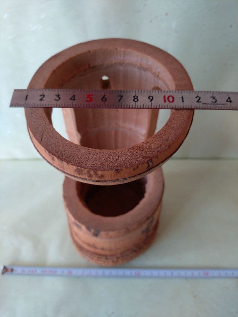 1 竹　一重切　花器　花入　華道　茶道　竹製