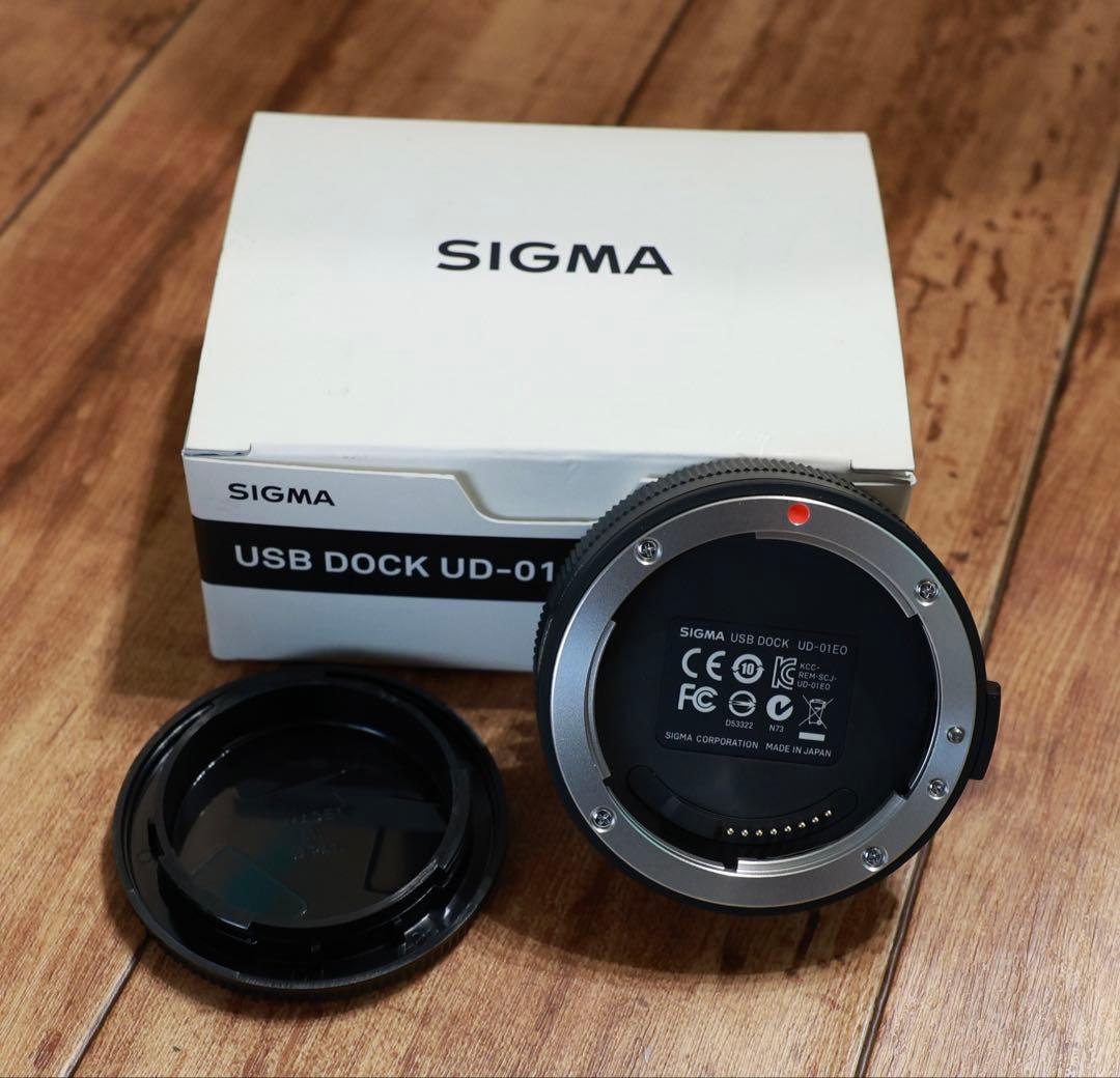 SIGMA 50mm F1.4 DG HSM EFマウント+ USB Dock