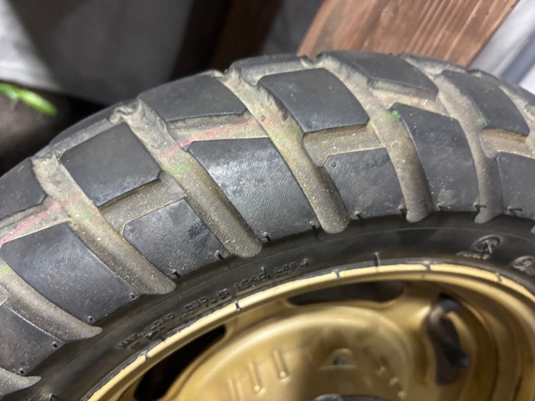 エイプ100 タイヤホイール　ハブセット エイプ50