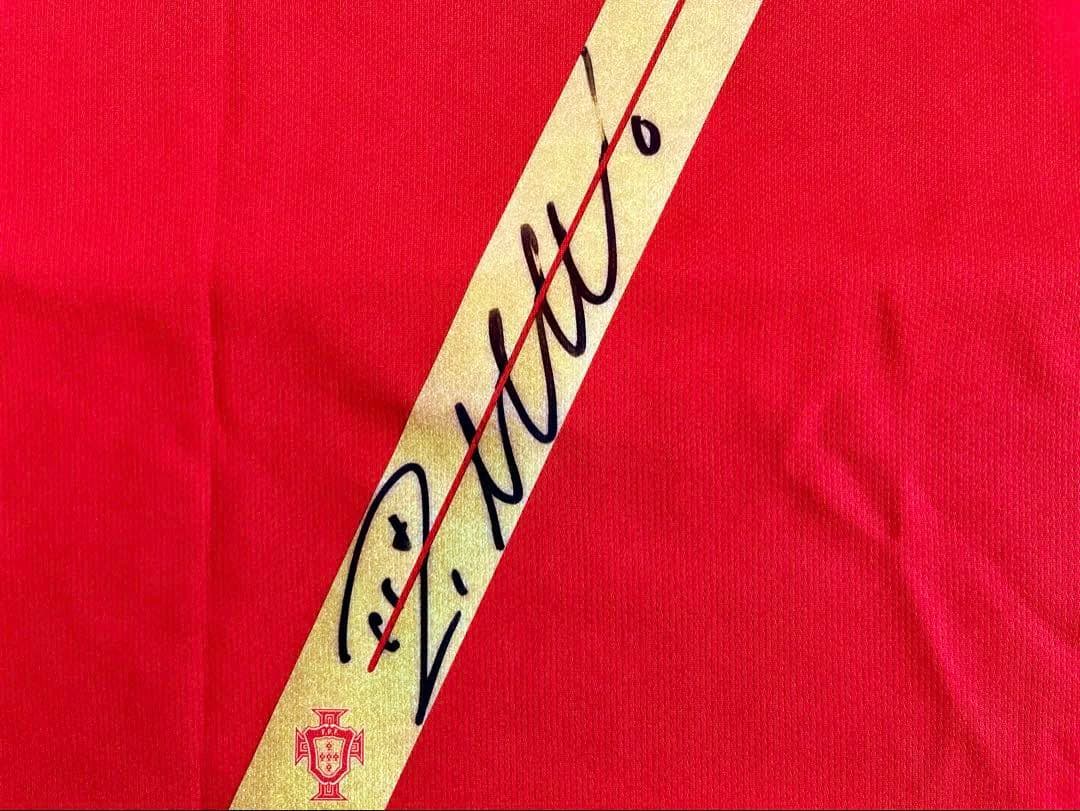 専用 クリスティアーノ・ロナウド 直筆サイン入りユニフォーム ポルトガル代表