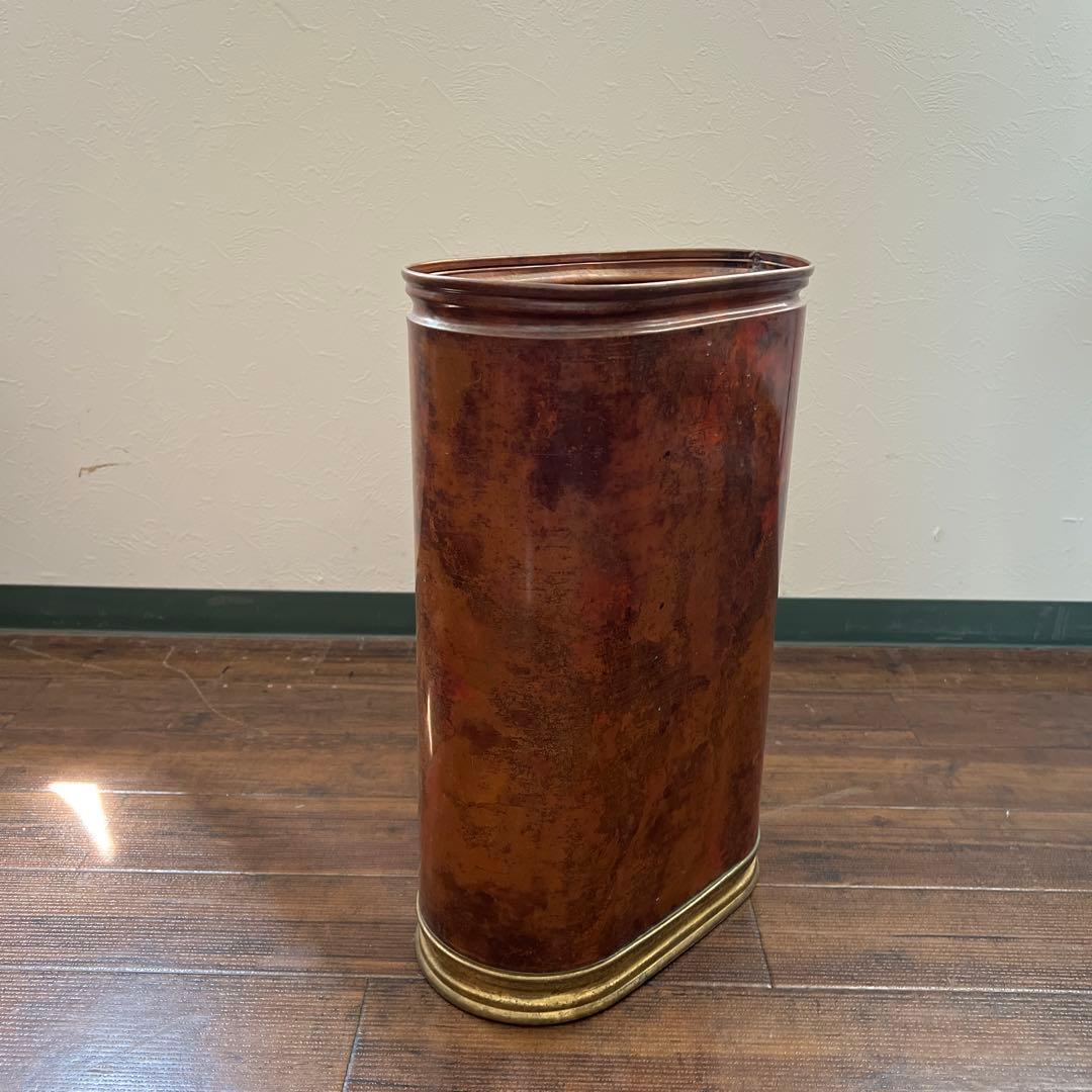 k363r120 イタリア製 ブロンズ アンブレラスタンド 傘立て copper