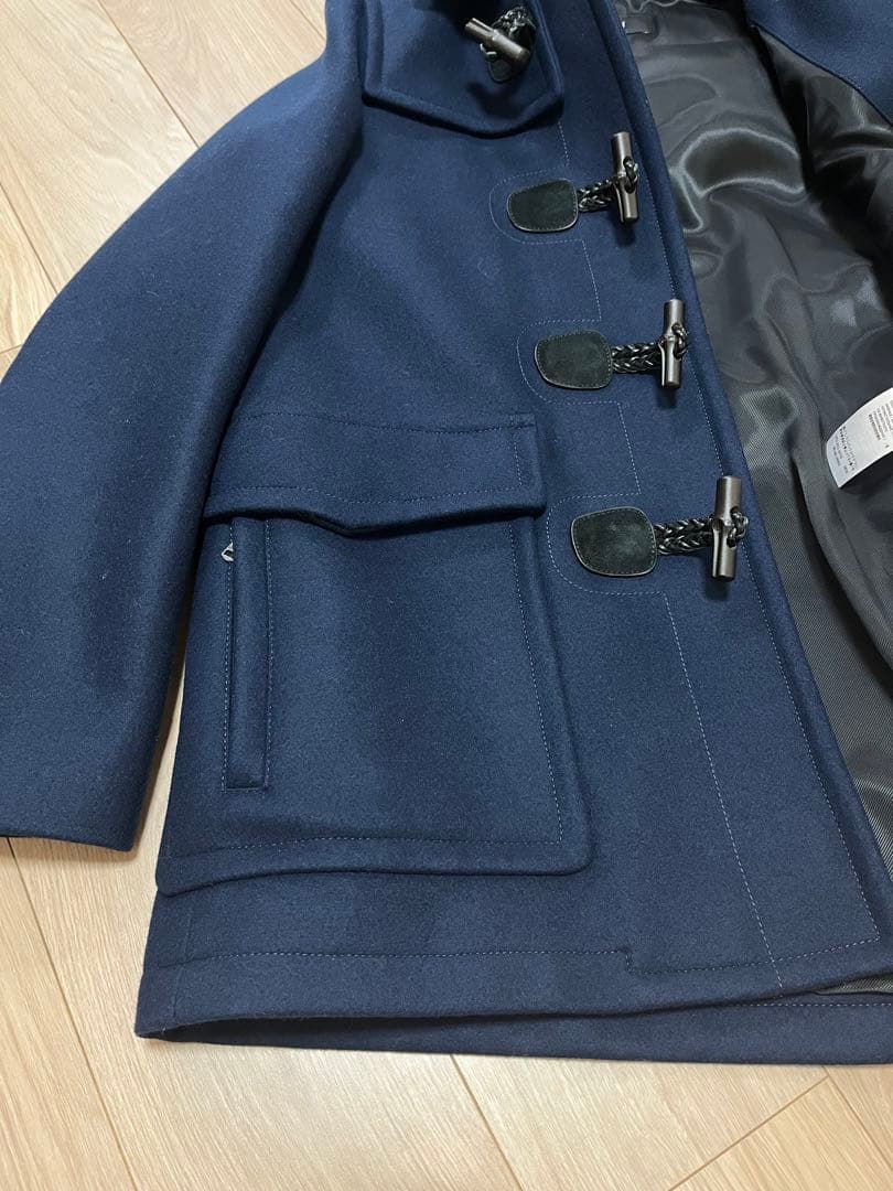 GUCCI ネイビー ダッフルコート　サイズ48