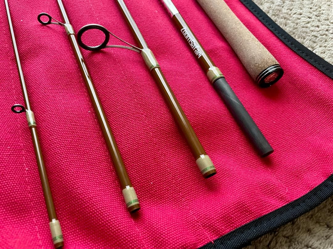 アブガルシア ズームサファリ 705ML 美品 モバイルロッド