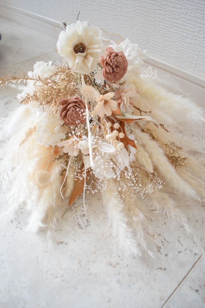 ブーケブラン　ドライフラワー　プリザーブドフラワー　ブーケ　ウェディング　前撮り