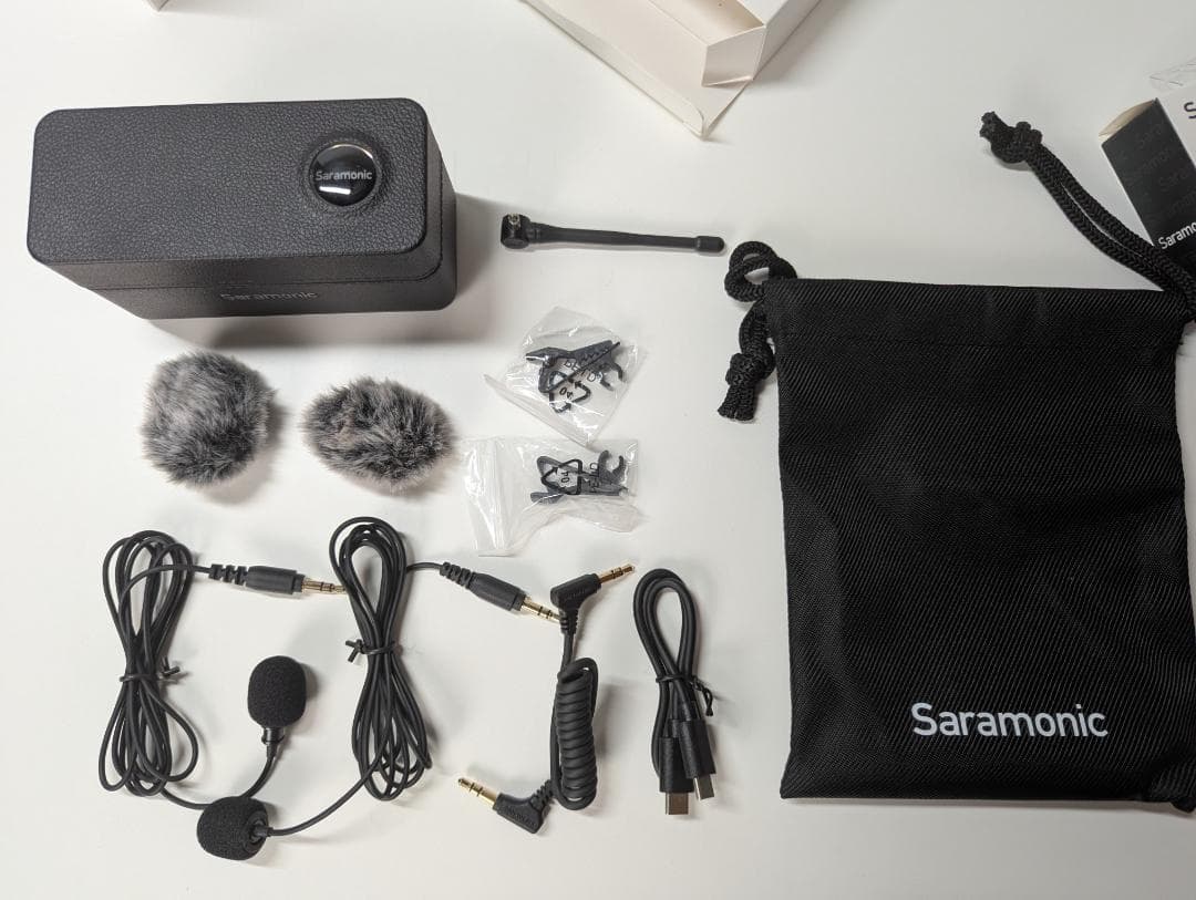 【美品】Saramonic Ultra ワイヤレスマイク 32bit float