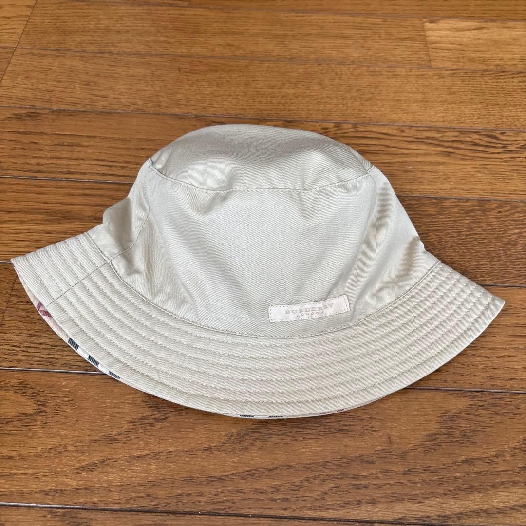 BUBERRYバーバリーロンドン　帽子　リバーシブル