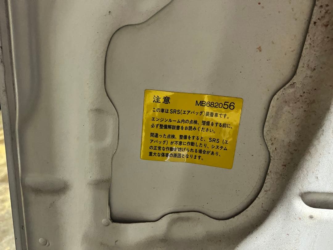 引き取り限定　CT9A/ランエボ9 ボンネット　訳あり