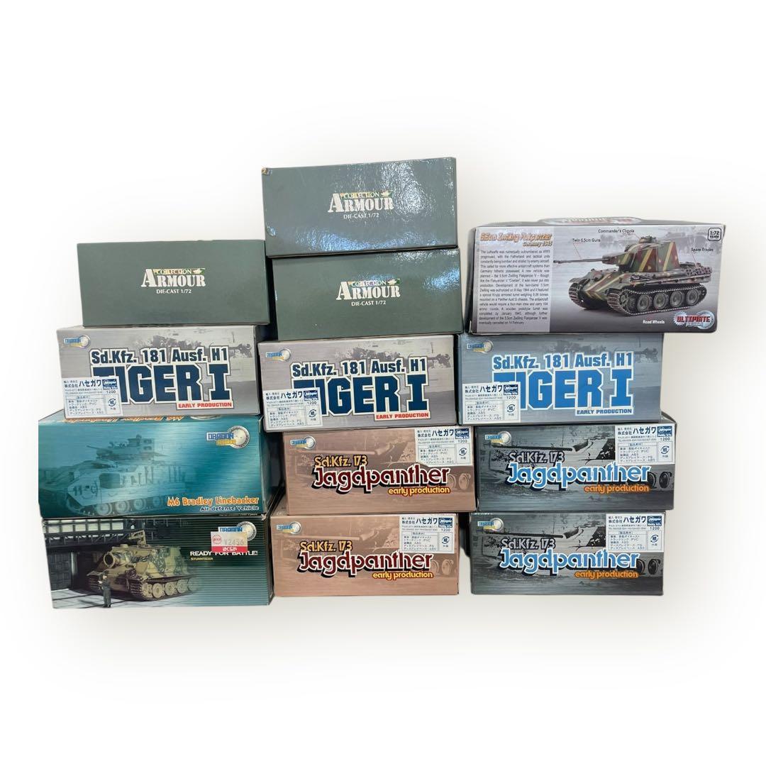 1/72ドラゴンアーマー他/ミニ戦車模型13台おまとめセット♪