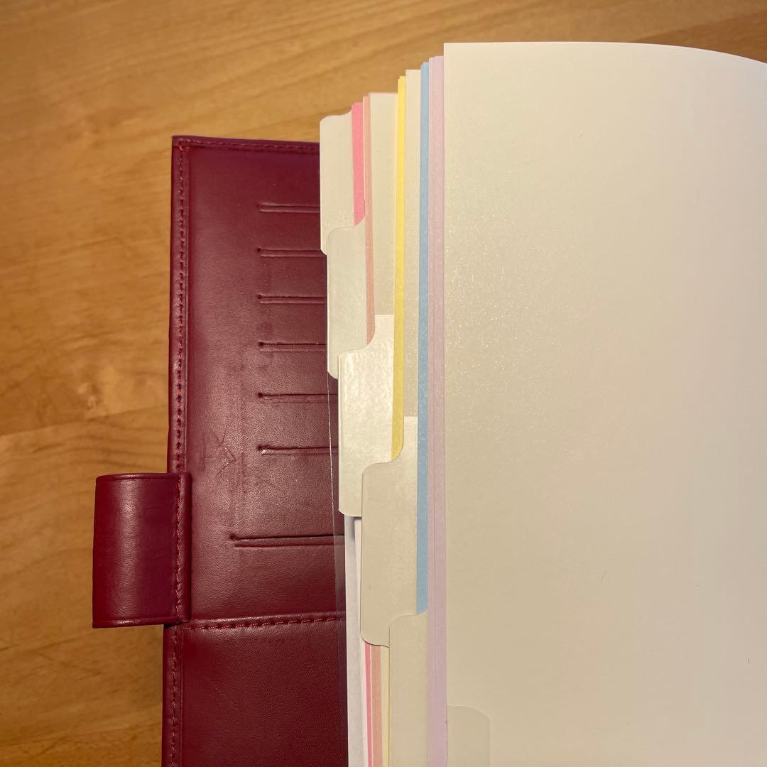 Filofax Classic A5 イタリア製 良質な牛革