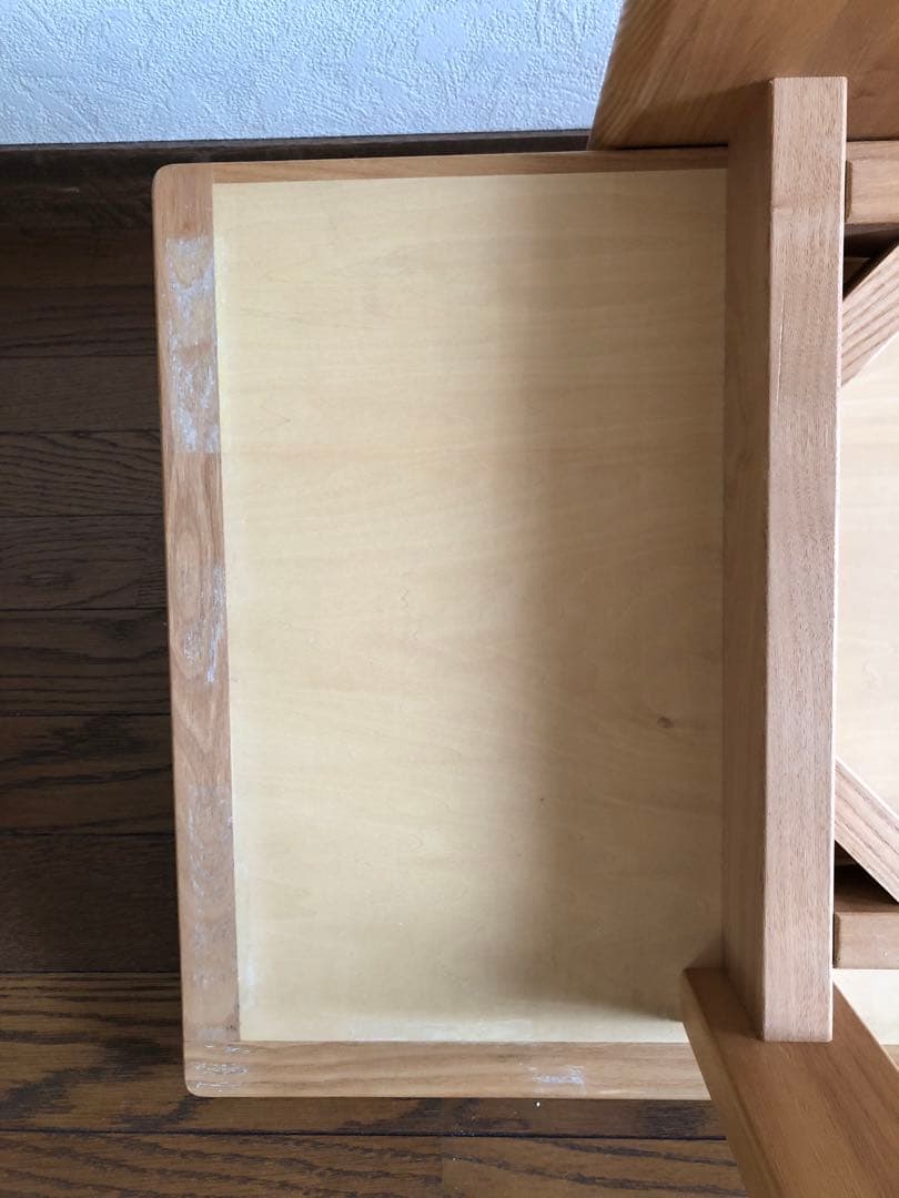 天然木　布貼り　ソファベンチ　3人掛け　組み木　家具　ブランド家具　送料込み