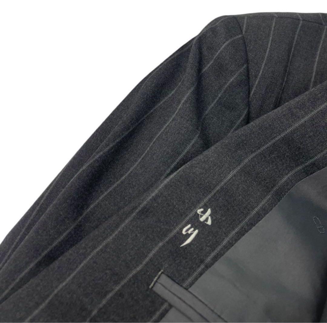 値下げ可能 美品☆Christian Dior ストライプWボタンセットアップ