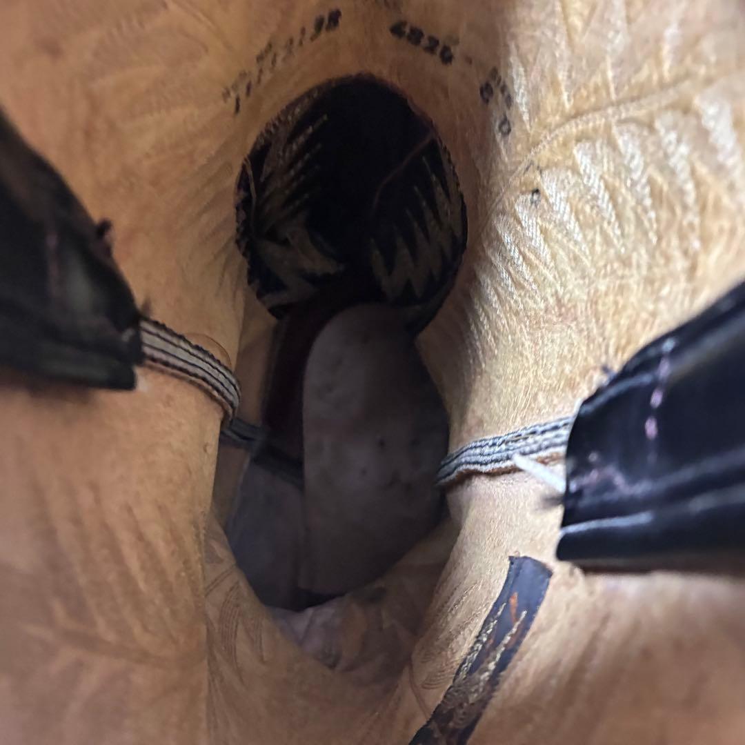 靴 Tony Lama real leather Westernboots BLK