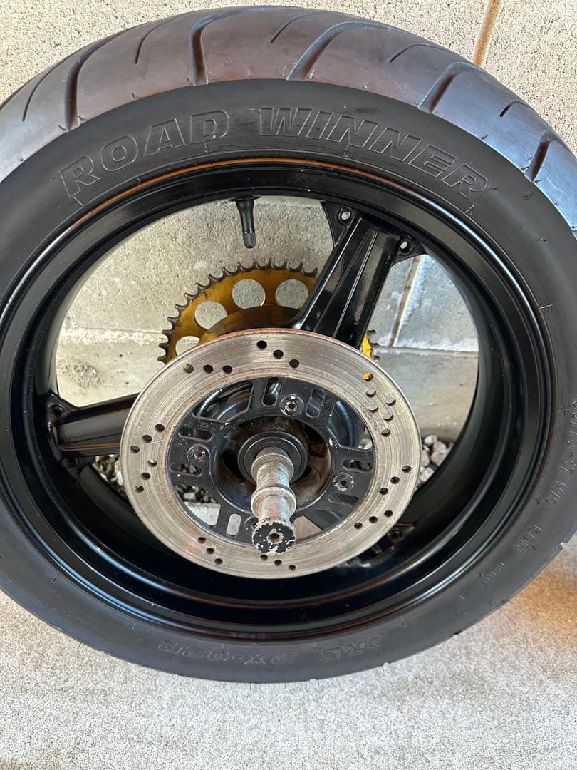 ゼファーX 前後ホイール