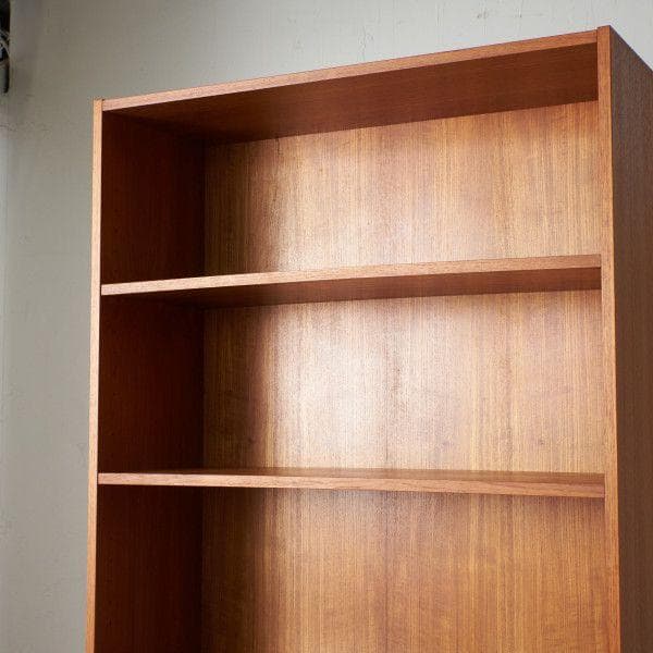 85675★イギリス ヴィンテージ ブックシェルフ チーク 本棚 ブックケース