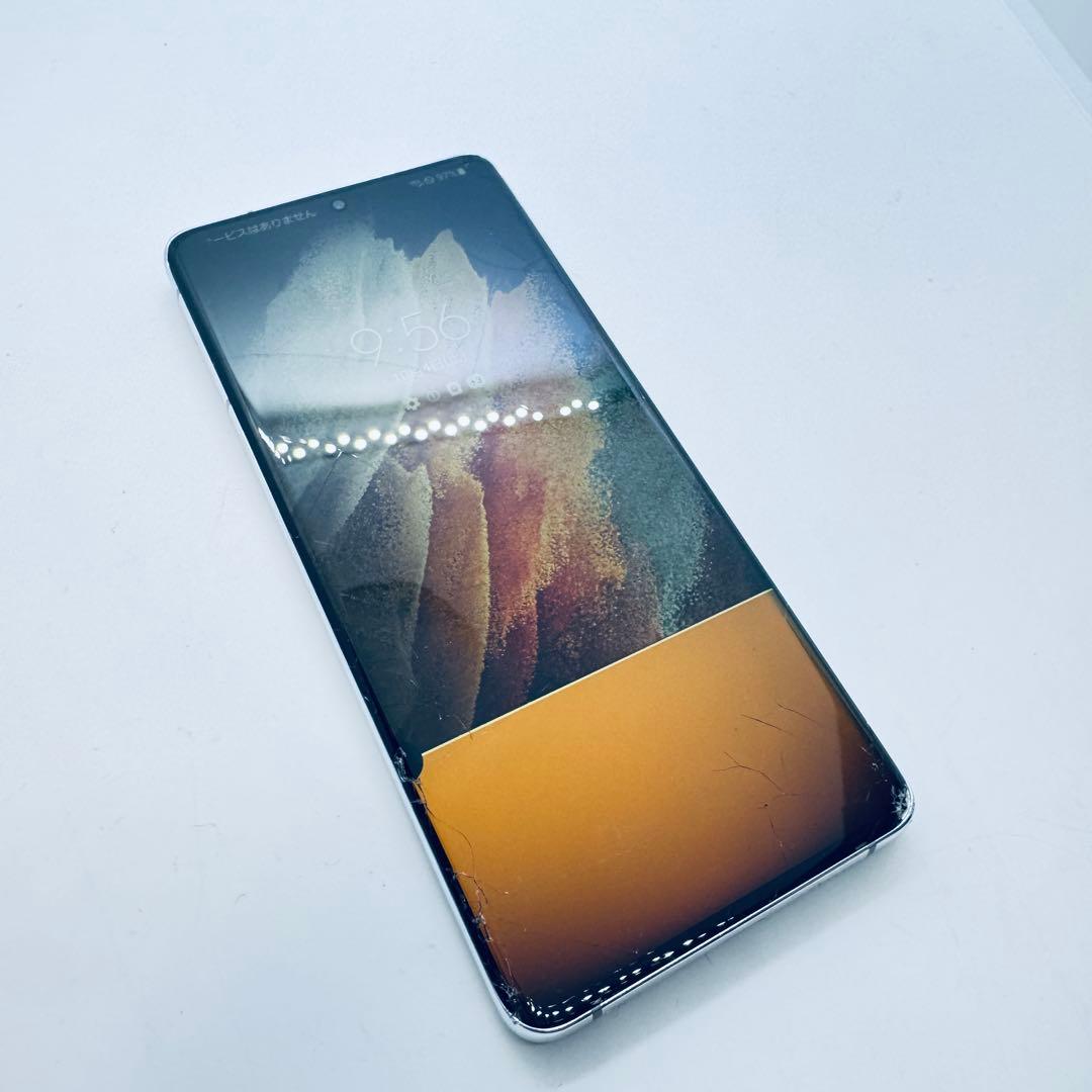 【ジャンク品 表示不良】 Galaxy S21 Ultra 5G SC-52B