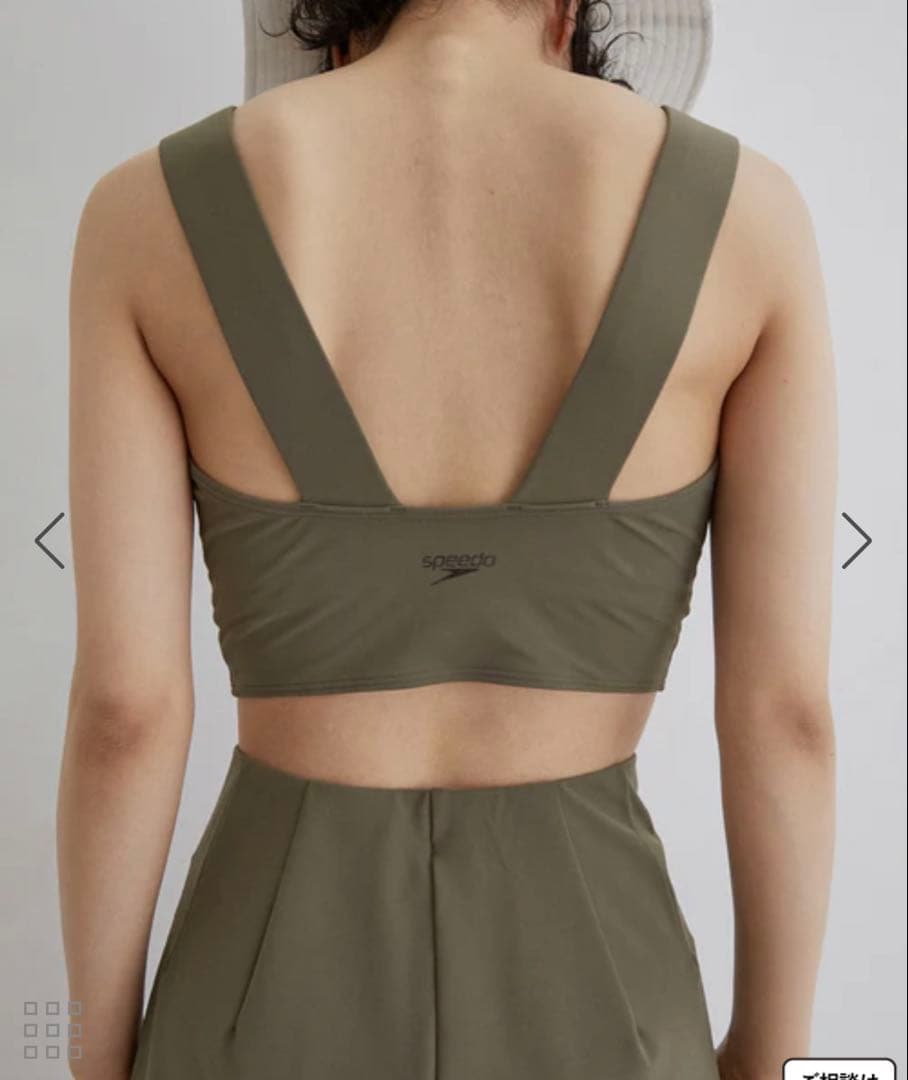 【新品未使用】ADAM ET ROPE’×Speedo オリーブ Sサイズ