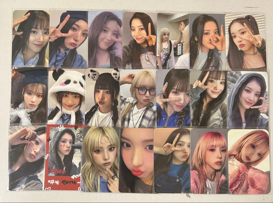 nmixx ジウ トレカ セット 購入前にコメント必須