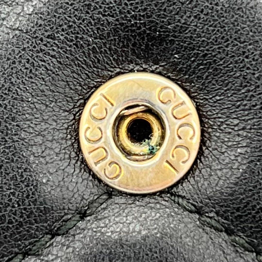 【美品】GUCCI 長財布　キルティング　コンチネンタル　443436