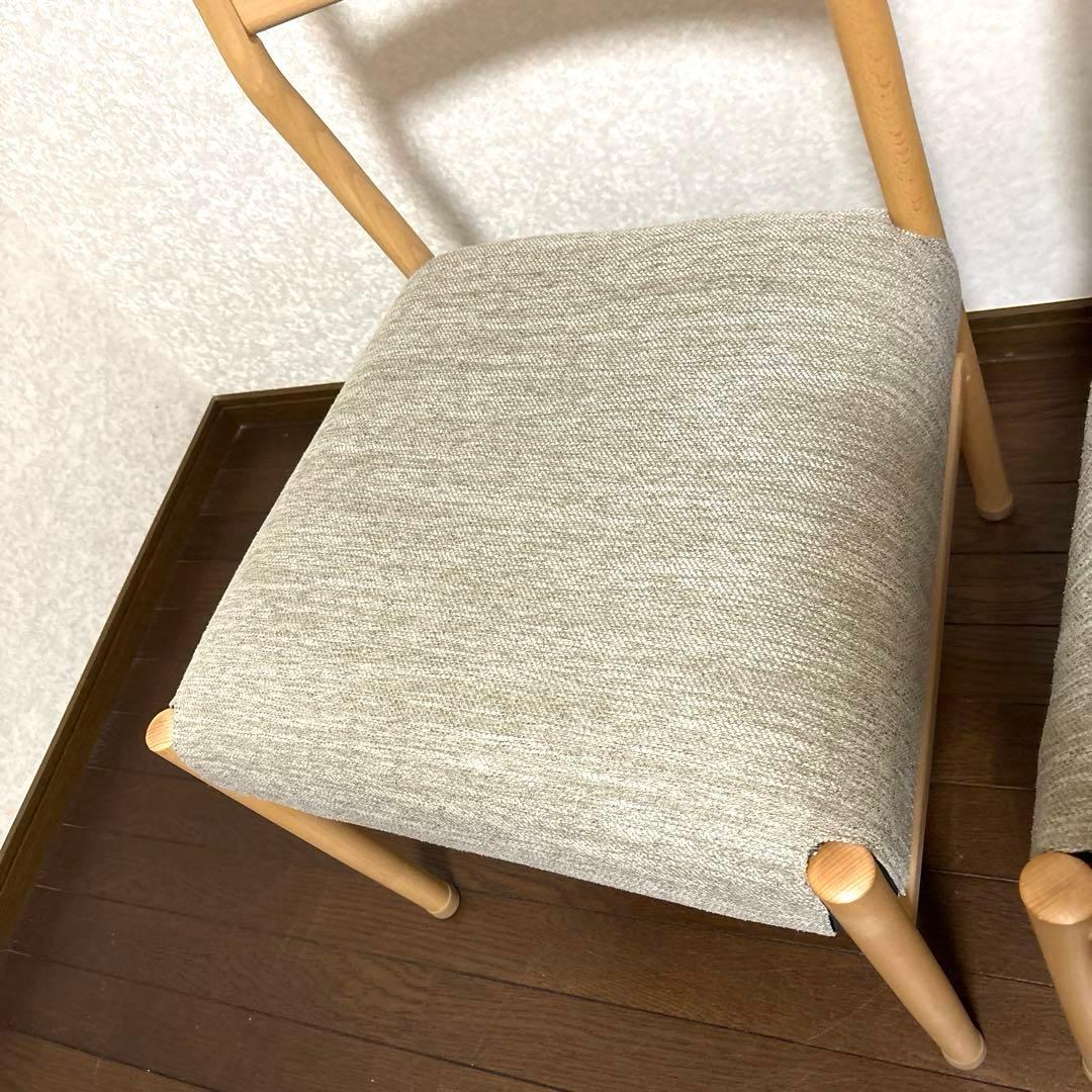 【美品】ニトリ Nコレクション ダイニングチェア ２脚セット