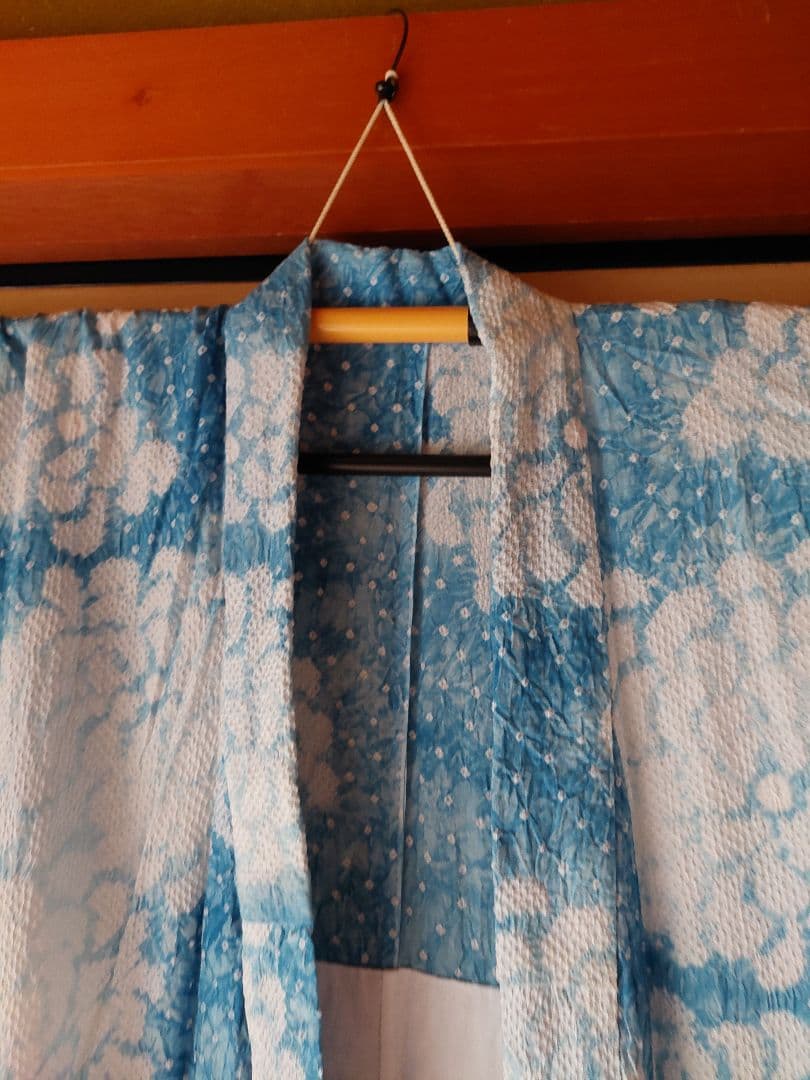 ま*か様 有松絞り　浴衣　有松鳴海　綿　着物　洗える夏着物 高級浴衣 着物