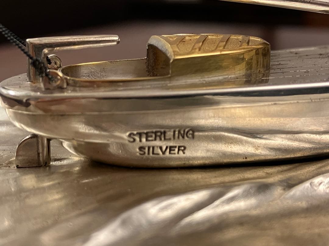 銀製　ヨット　stering silver スターリングシルバー