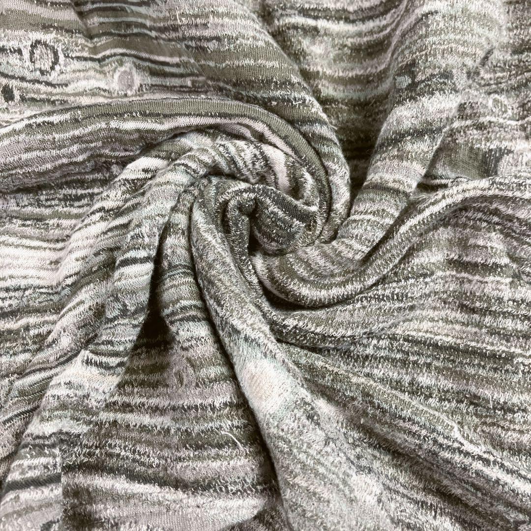 Jurgen Lehl ヨーガンレール 総柄ボトルネックカッソトー 日本製