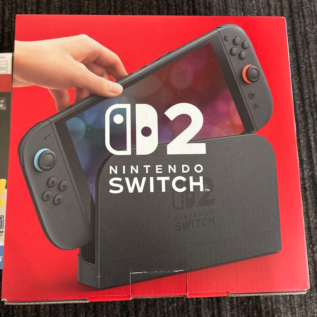 【未開封】Nintendo Switch2 日本語専用 本体 画面フィルム付