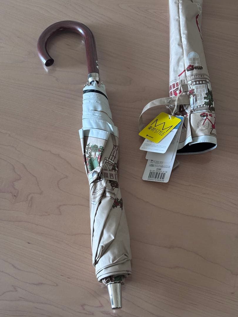 DAKS 折りたたみ傘 晴雨兼用（50cm）