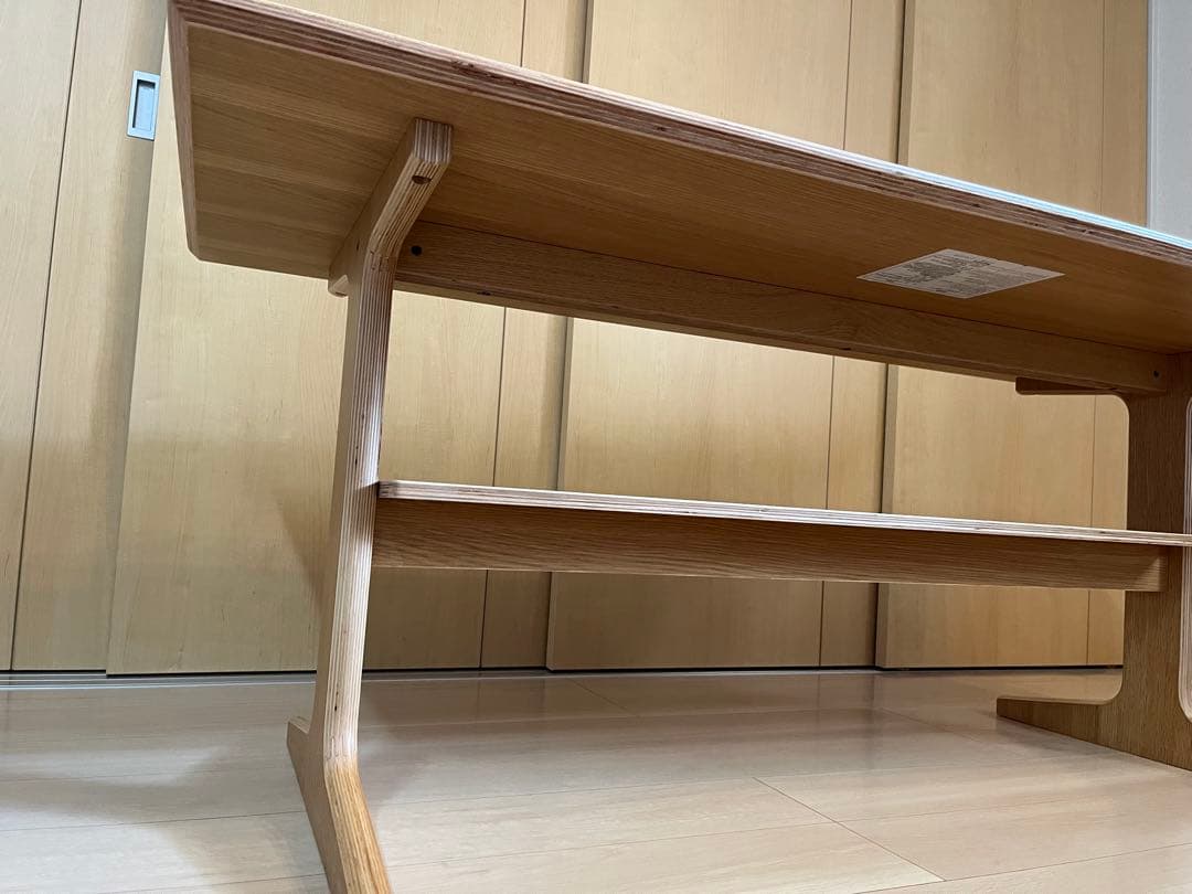 【焦げパン】無印良品リビングでもダイニングでもつかえるテーブル