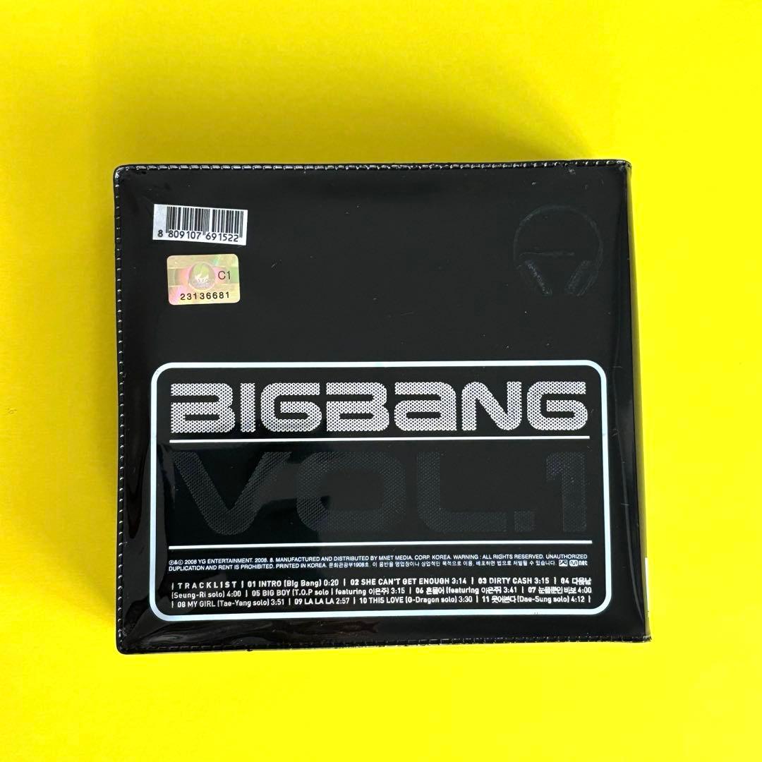 《希少》⭐︎BIGBANG⭐︎VOL.1 CD＊SINCE 2007【韓国】