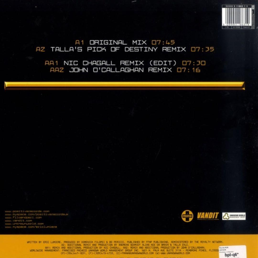 洋楽 FILO and PERI feat. ERIC LUMIERE ANTHEM