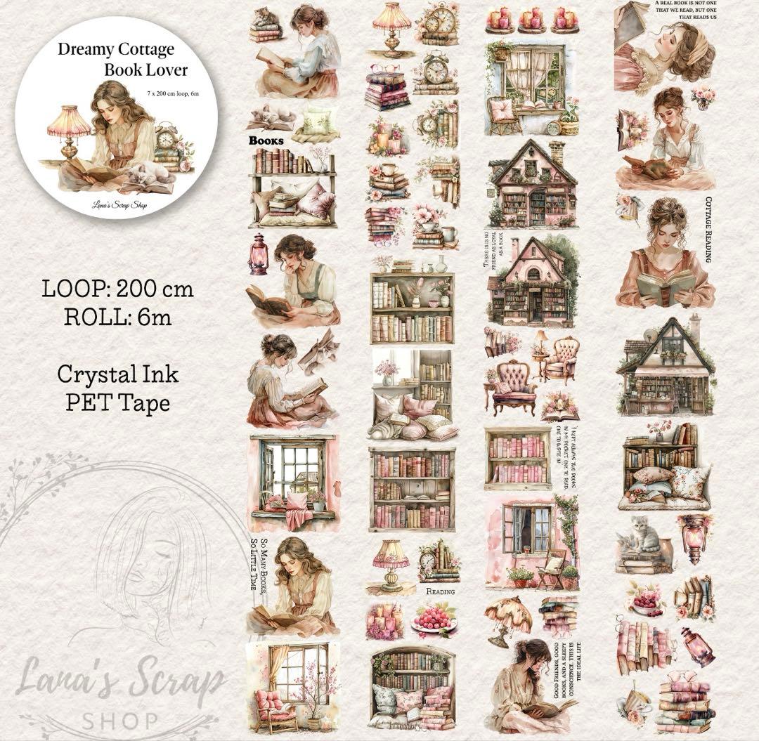 Lana's Scrap Shop 海外マスキングテープ　マステ 【2467】