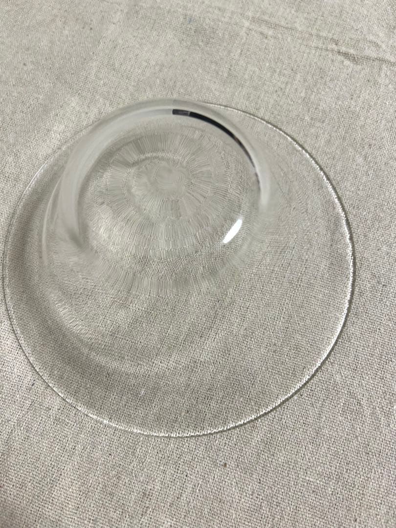 蠣崎マコト　さん ハゾリ鉢　2点　ガラス