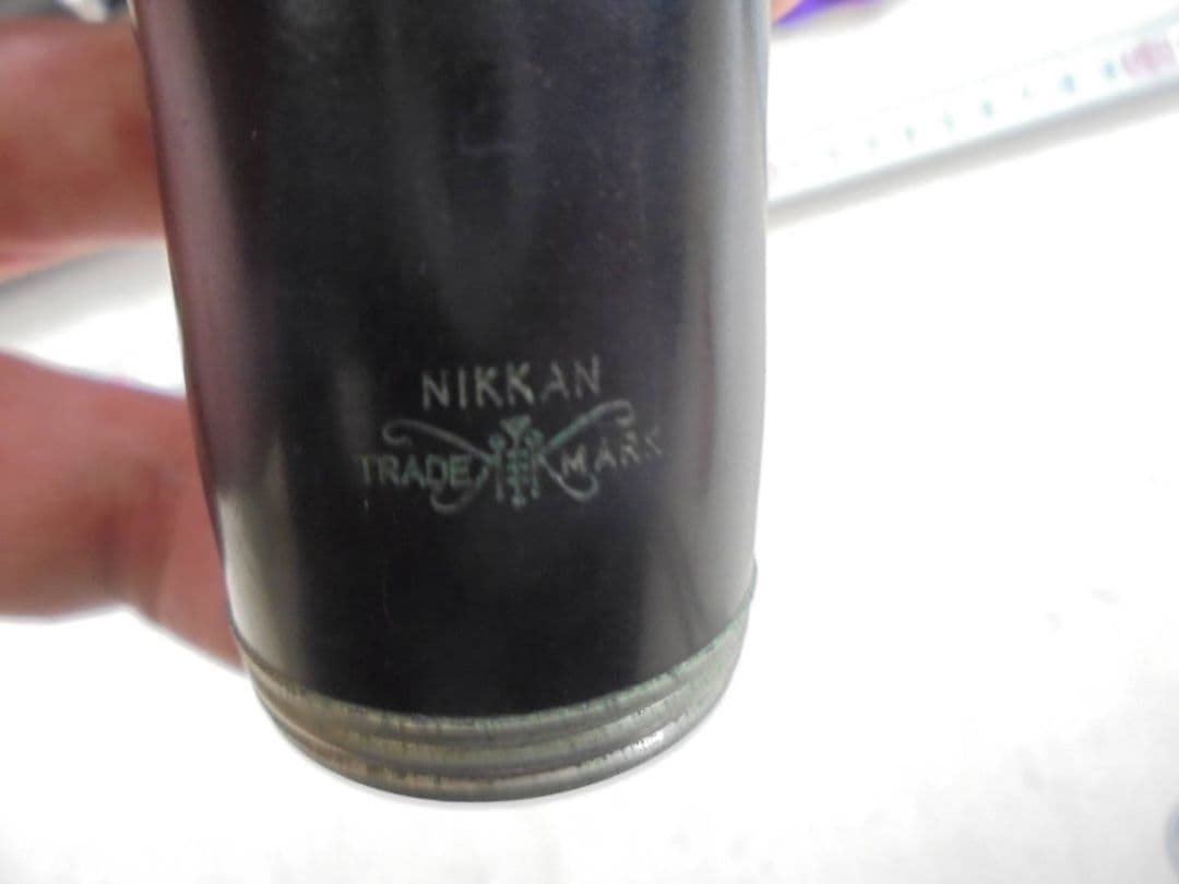 AKa6928　NＩＫＫＡＮニッカン　クラリネット動作未確認ハードケース付管楽器