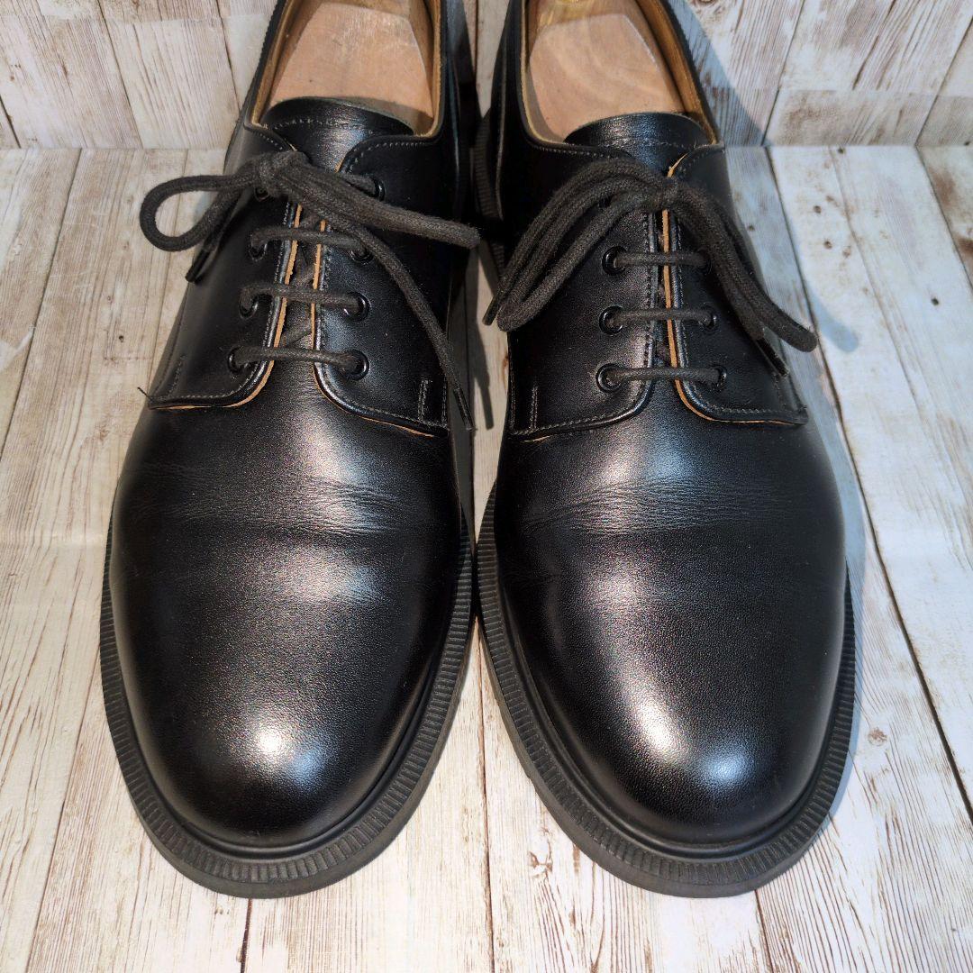 【SOLOVAIR】4EYE☆プレーントゥ☆イングランド製☆UK8