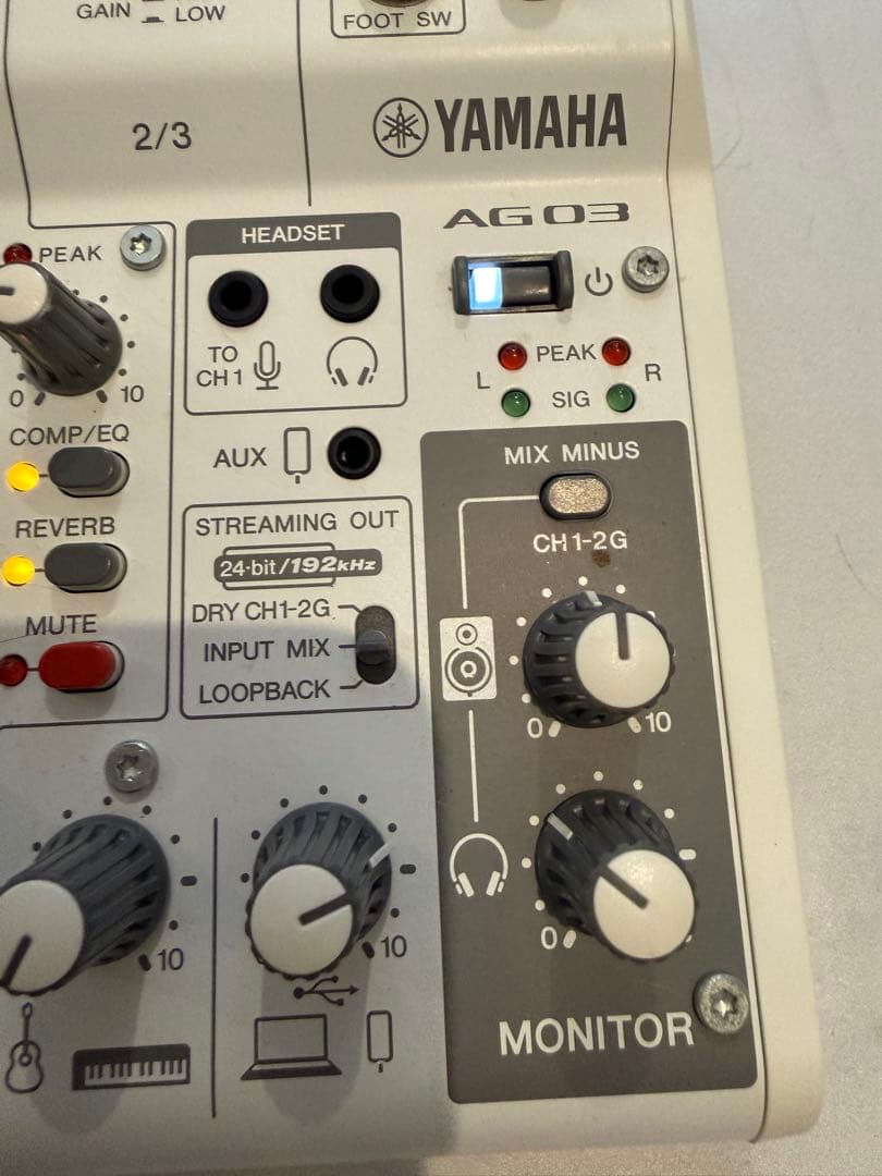 ヤマハ AG03