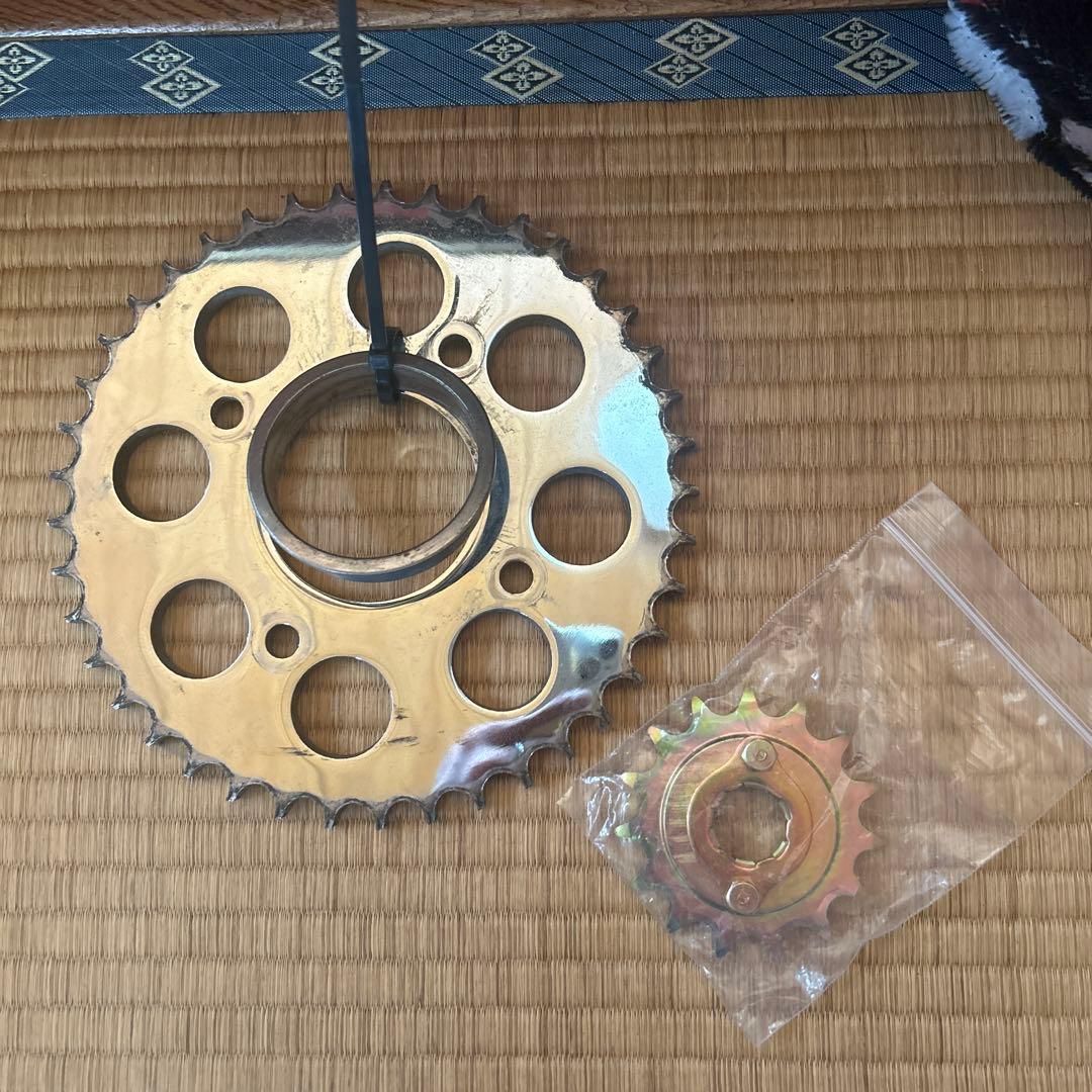 CB250T CB250N メッキススプロケット