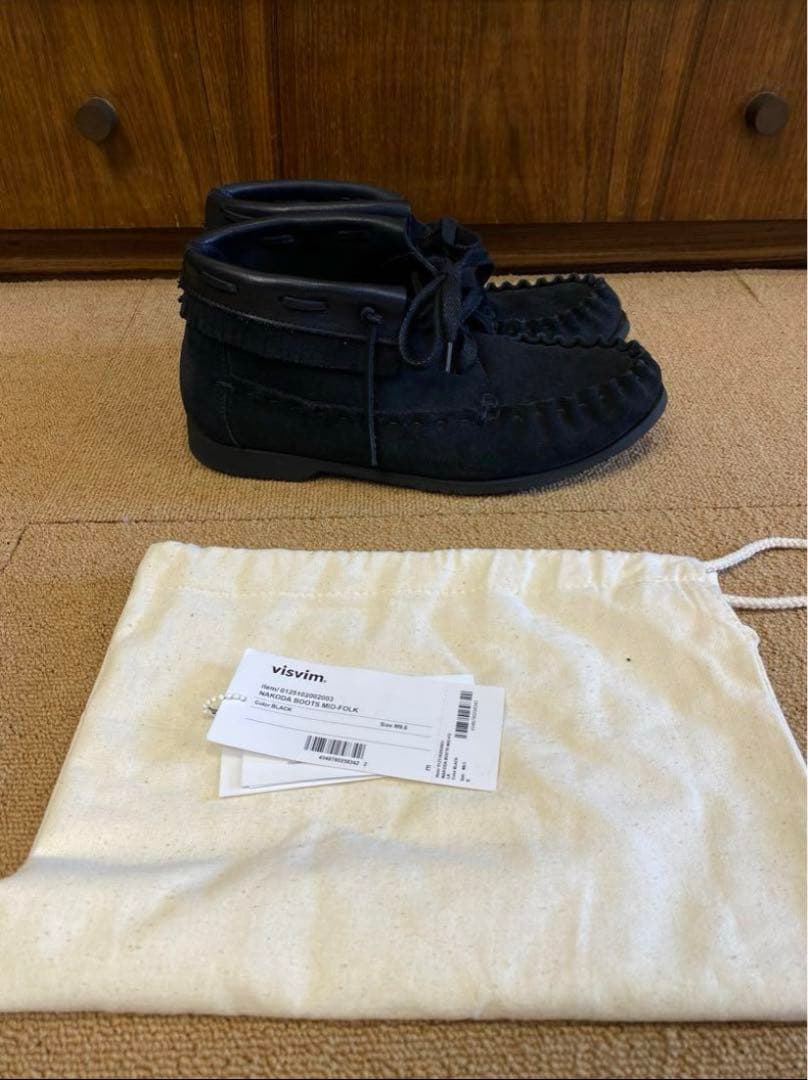 靴 visvim NAKODA BOOTS MID-FOLK